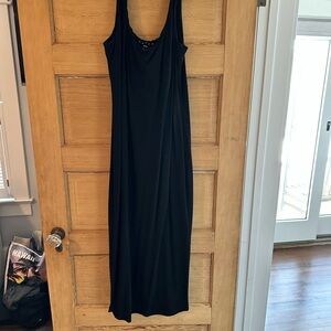Hatch Maternity Black Midi Dress